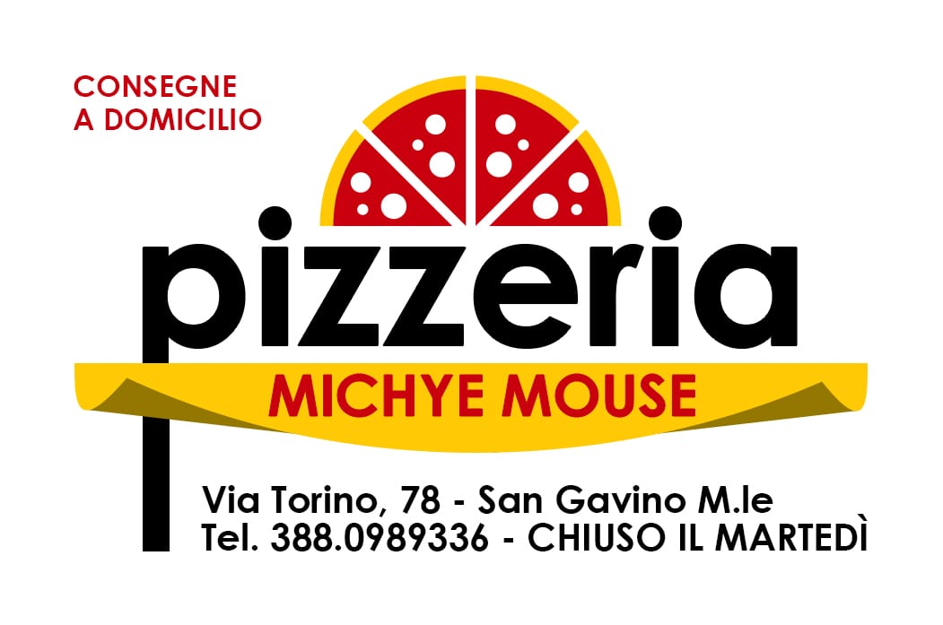 Logo-Pizzeria Mickye Mouse